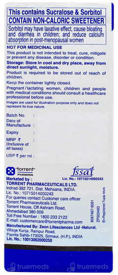 Unienzyme Plus Saunf Flavour Sugar Free Liquid 200ml