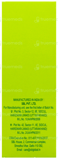 Sbl Plantago Major 200c Dilution 30ml