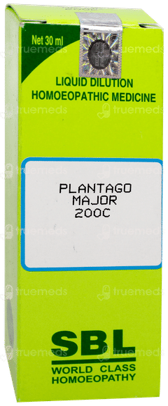 Sbl Plantago Major 200c Dilution 30ml