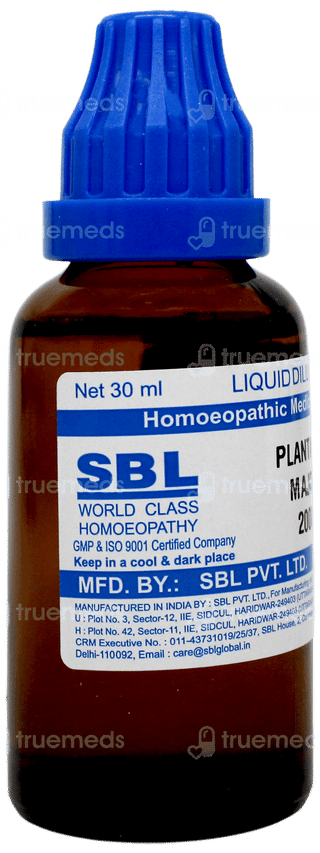 Sbl Plantago Major 200c Dilution 30ml