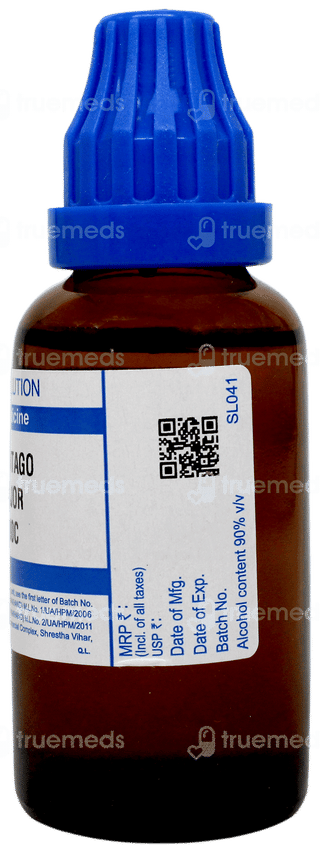 Sbl Plantago Major 200c Dilution 30ml