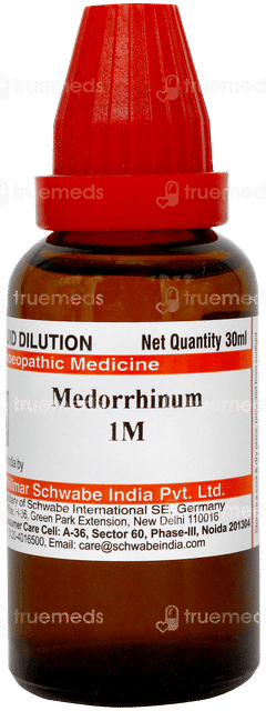 Dr Willmar Schwabe Medorrhinum 1m Dilution 30ml