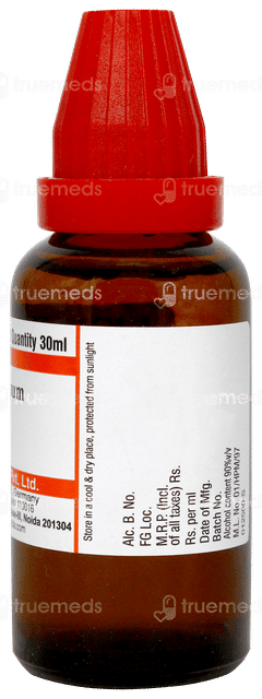 Dr Willmar Schwabe Medorrhinum 1m Dilution 30ml