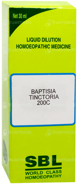 Sbl Baptisia Tinctoria 200c Dilution 30ml