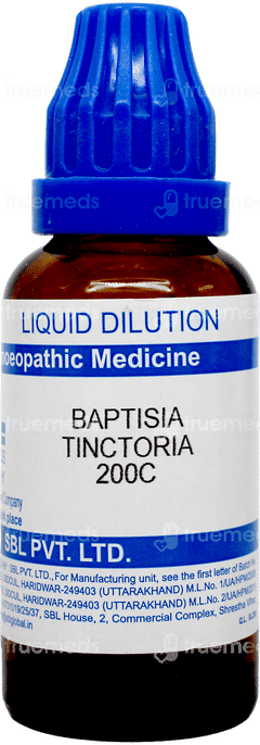 Sbl Baptisia Tinctoria 200c Dilution 30ml