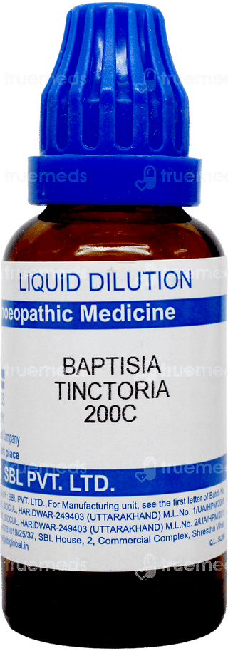 Sbl Baptisia Tinctoria 200c Dilution 30ml