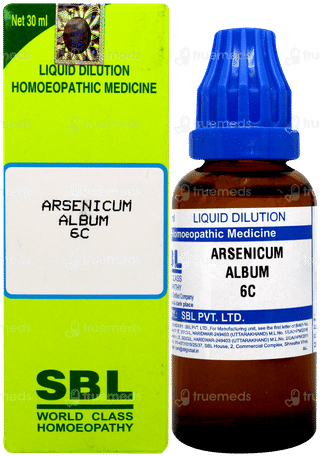 Sbl Arsenicum Album 6c Dilution 30ml