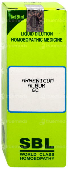 Sbl Arsenicum Album 6c Dilution 30ml