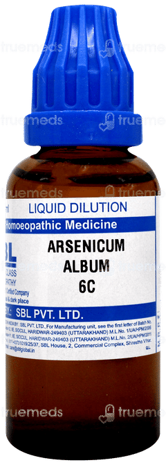 Sbl Arsenicum Album 6c Dilution 30ml