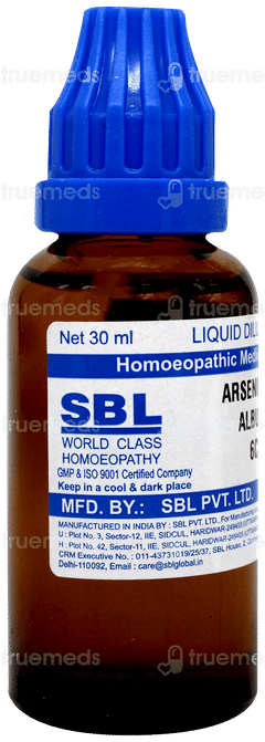 Sbl Arsenicum Album 6c Dilution 30ml