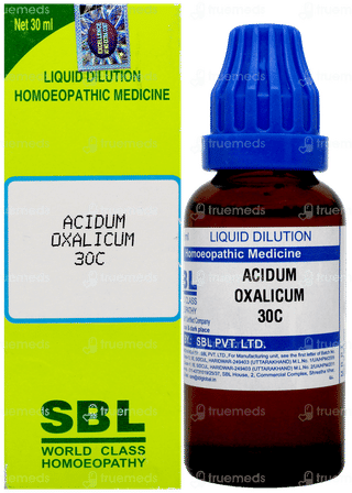 Sbl Acidum Oxalicum 30c Dilution 30ml