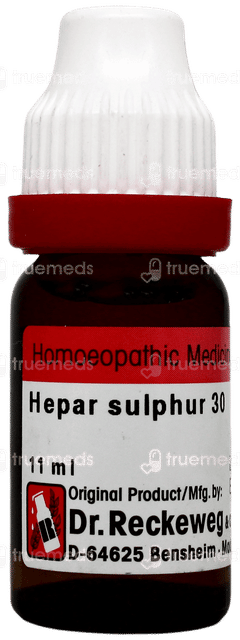 Dr Reckeweg Hepar Sulphur 30 Dilution 11ml