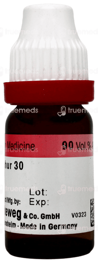 Dr Reckeweg Hepar Sulphur 30 Dilution 11ml