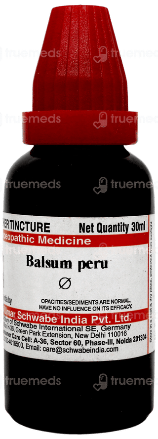 Dr Willmar Balsum Peru Q Mother Tincture 30ml