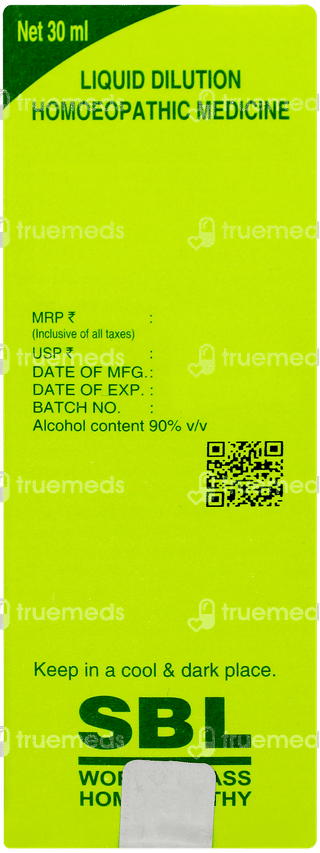 Sbl Acidum Nitricum 1000c Dilution 30ml