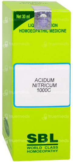 Sbl Acidum Nitricum 1000c Dilution 30ml
