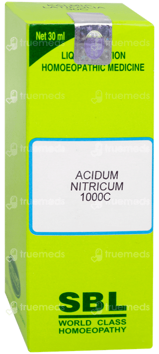 Sbl Acidum Nitricum 1000c Dilution 30ml
