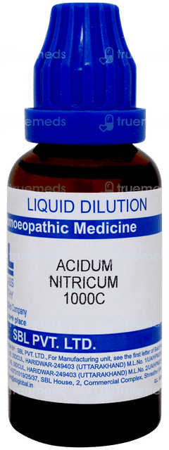 Sbl Acidum Nitricum 1000c Dilution 30ml