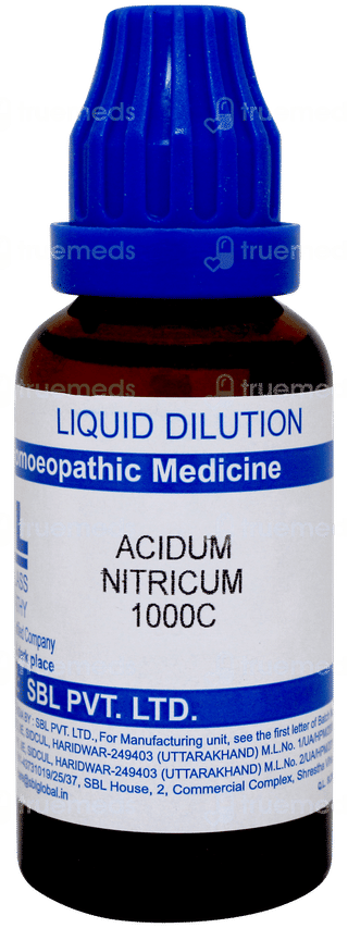 Sbl Acidum Nitricum 1000c Dilution 30ml