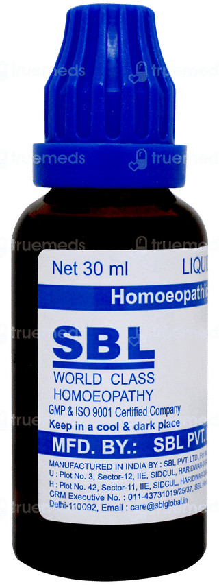 Sbl Acidum Nitricum 1000c Dilution 30ml