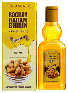 Patanjali Roghan Badam Shirin 60Ml