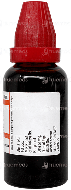 Dr Willmar Pulsatilla Nigricans Q Mother Tincture 30ml