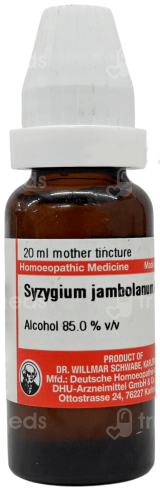 Dr Willmar Schwabe Syzygium Jambolanum Q Mother Tincture 20Ml