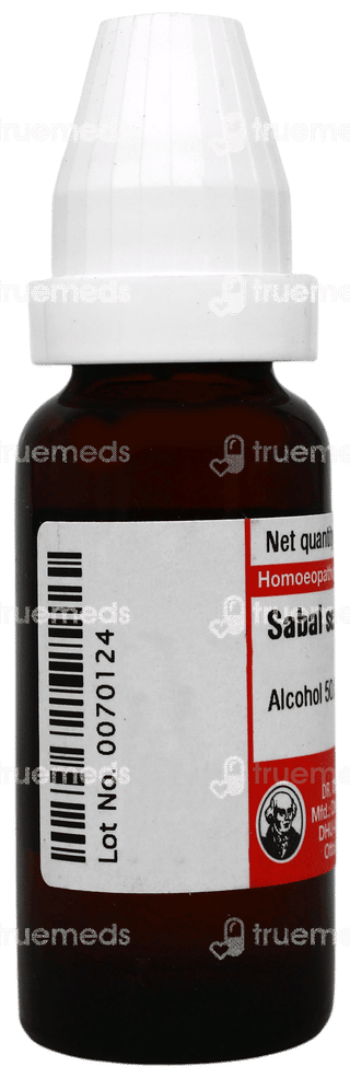 Dr Willmar Schwabe Sabal Serrulata Q Mother Tincture 20ml