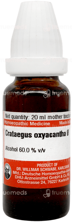Dr Willmar Schwabe Crataegus Oxyacantha Q Mother Tincture 20ml