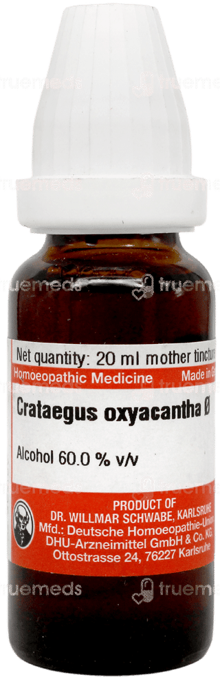 Dr Willmar Schwabe Crataegus Oxyacantha Q Mother Tincture 20ml