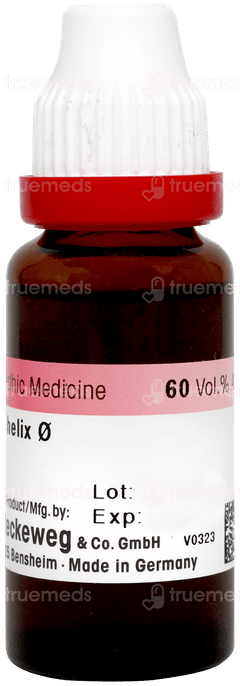 Dr Reckeweg Hedera Helix Q Mother Tincture 20ml