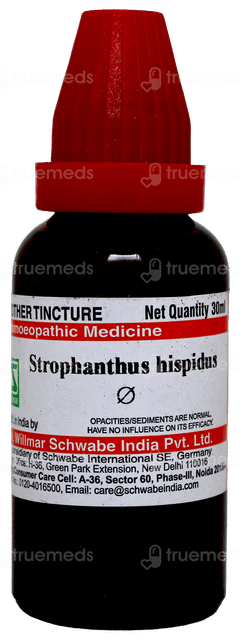 Dr Willmar Schwabe Strophanthus Hispidus Q Mother Tincture 30ml