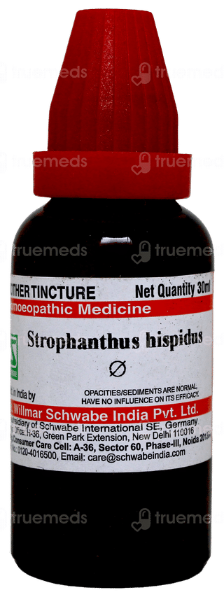 Dr Willmar Schwabe Strophanthus Hispidus Q Mother Tincture 30ml
