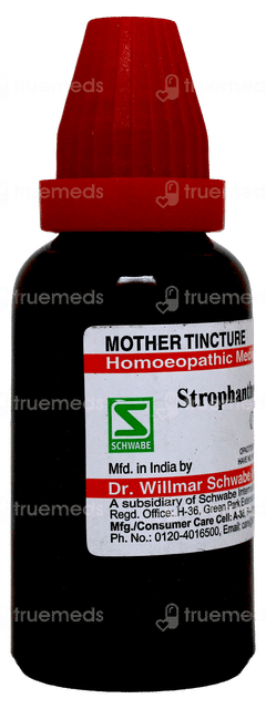 Dr Willmar Schwabe Strophanthus Hispidus Q Mother Tincture 30ml