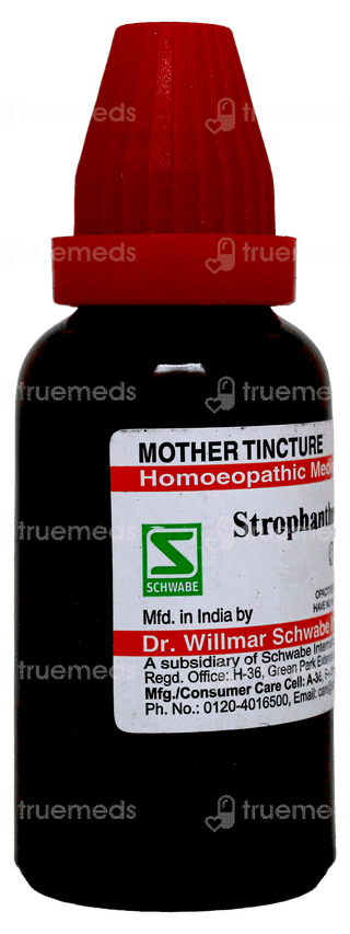 Dr Willmar Schwabe Strophanthus Hispidus Q Mother Tincture 30ml