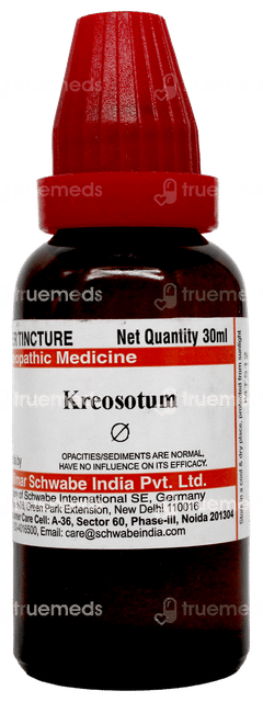 Dr Willmar Schwabe Kreosotum Q Mother Tincture 30ml