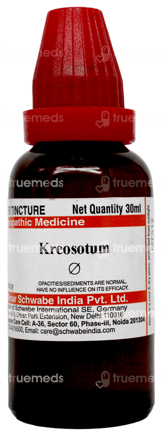 Dr Willmar Schwabe Kreosotum Q Mother Tincture 30ml