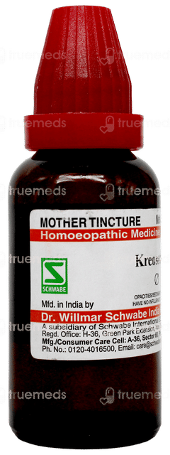 Dr Willmar Schwabe Kreosotum Q Mother Tincture 30ml