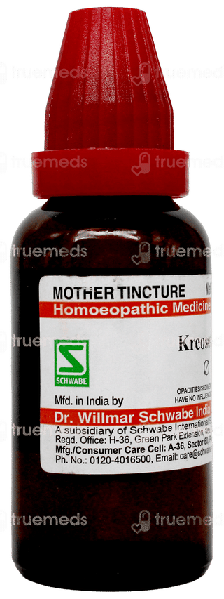 Dr Willmar Schwabe Kreosotum Q Mother Tincture 30ml