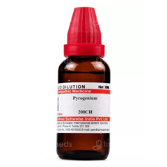 Dr Willmar Schwabe Pyrogenium 200ch Dilution 30ml Dr Willmar Schwabe Pyrogenium 200ch Dilution 30ml