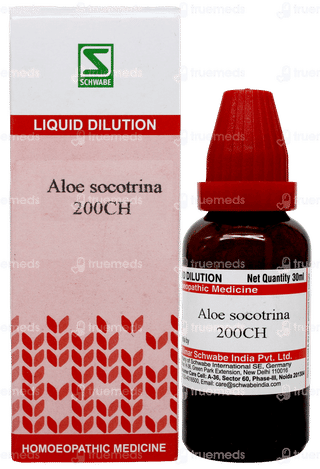 Dr Willmar Schwabe Aloe Socotrina 200 CH Dilution 30ml