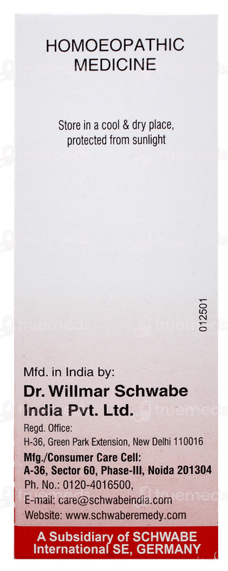 Dr Willmar Schwabe Aloe Socotrina 200 CH Dilution 30ml