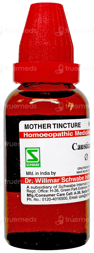 Dr Willmar Schwabe Causticum Q Mother Tincture 30Ml