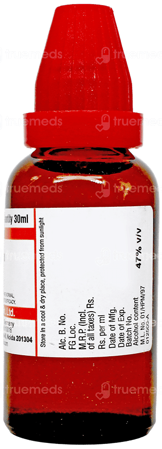 Dr Willmar Schwabe Causticum Q Mother Tincture 30Ml
