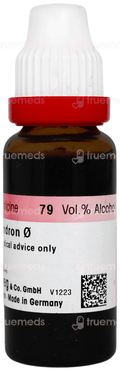 Dr Reckeweg Rhus Toxicodendron Q Mother Tincture 20ml