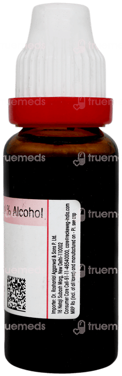 Dr Reckeweg Rhus Toxicodendron Q Mother Tincture 20ml