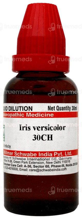 Dr Willmar Schwabe Iris Versicolor 30ch Dilution 30ml