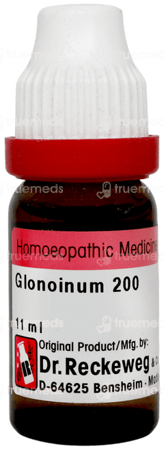 Dr Reckeweg Glonoinum 200 Dilution 11ml Dr Reckeweg Glonoinum 200 Dilution 11ml