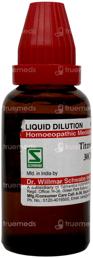 Dr Willmar Schwabe Titanium 30ch Dilution 30ml