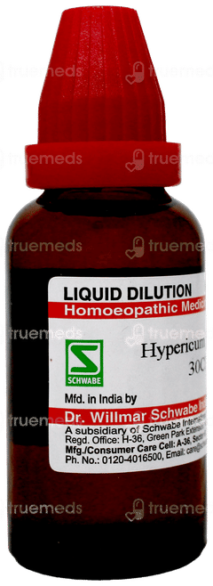 Dr Willmar Schwabe Hypericum Perforatum 30ch Dilution 30ml